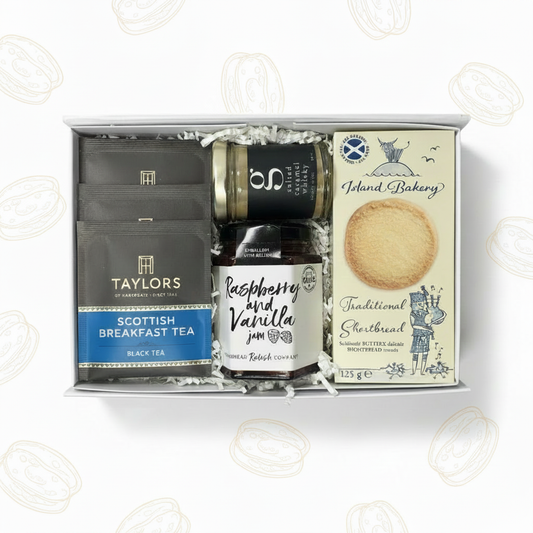 Scottish Tea Box - Golden Brown Pancake Sketches Only