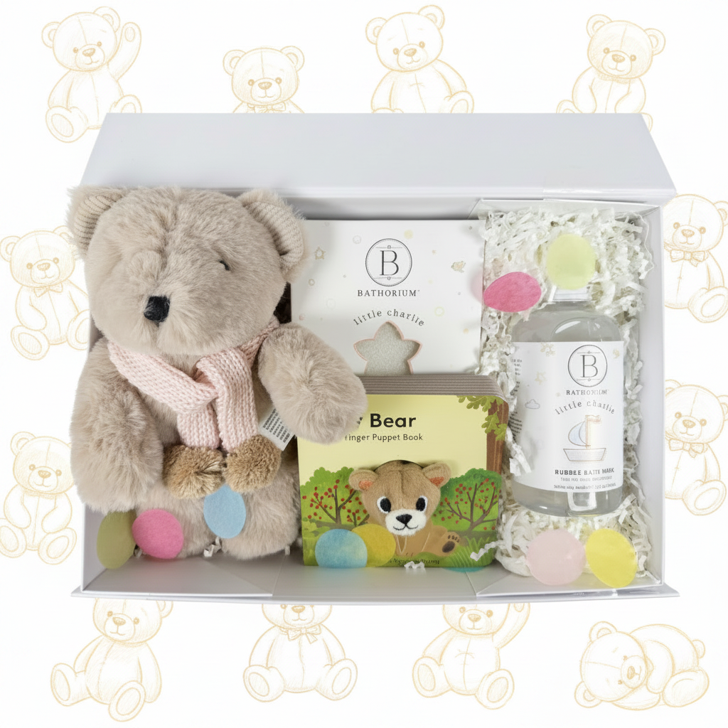 Baby Gift Box - Teddy Bear Sketches