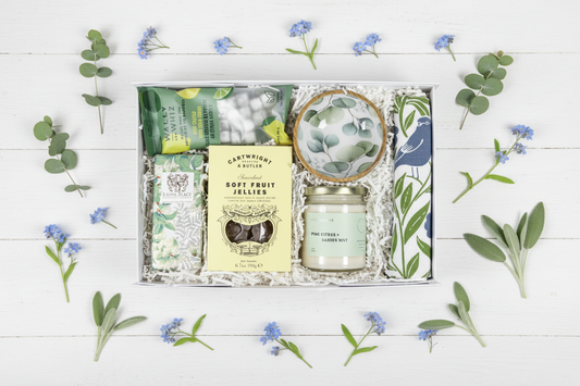 Garden Gift Box Flatlay