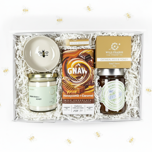 Honey Gift Box - Tiny Bee Sketches
