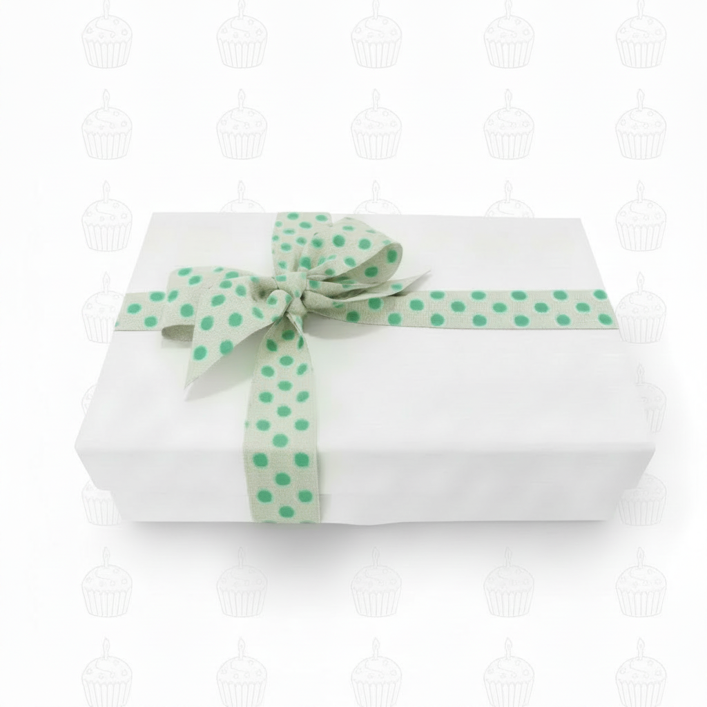 Medium Cupcake Outlines Birthday Box