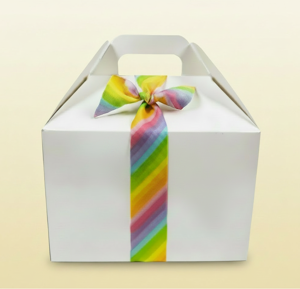 White Gable Box - No Gift Tag