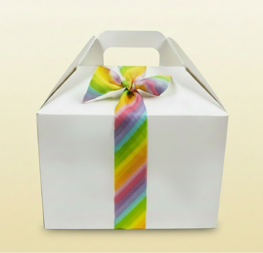 White Gable Box - No Gift Tag